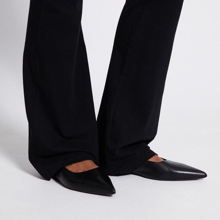 Basic Flare Tights "Malva"